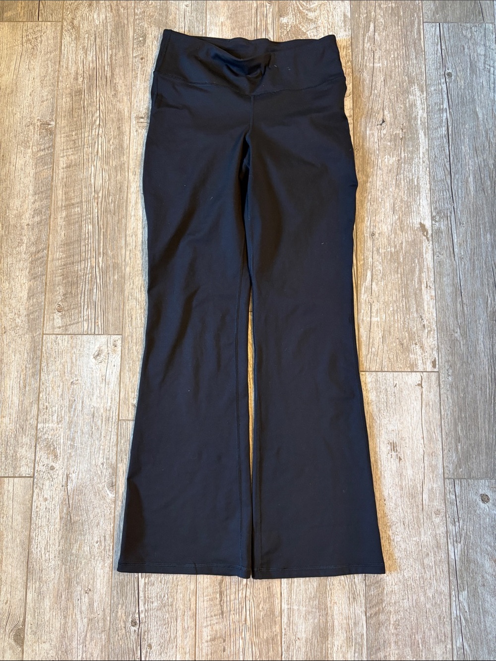 Gap GapFit black yoga pants flares leggings sz M